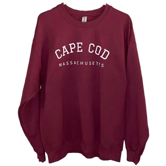 Gildan Tops - Cape Cod Crewneck Sweatshirt Souvenir Massachusetts Women’s Sz Large
